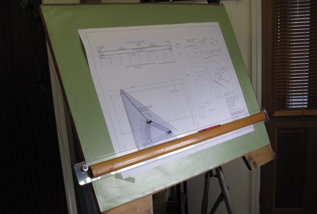 Planning drawings ahead of planning permission application