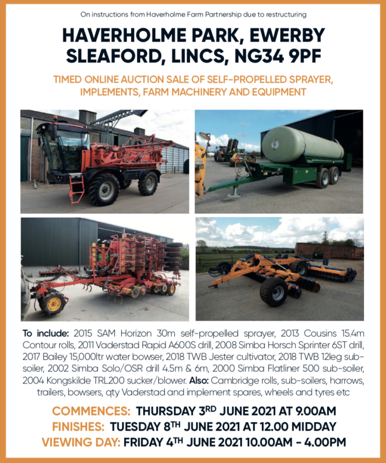 Online auction of farm machinery and equipment Farmers Guide