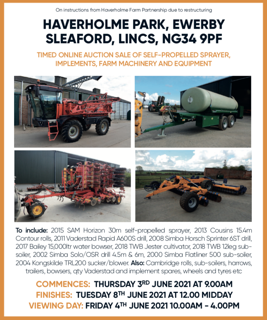 Online auction of farm machinery and equipment Farmers Guide