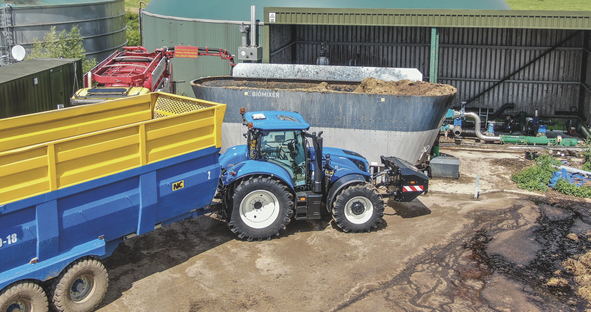 New Holland t6.180 Methane