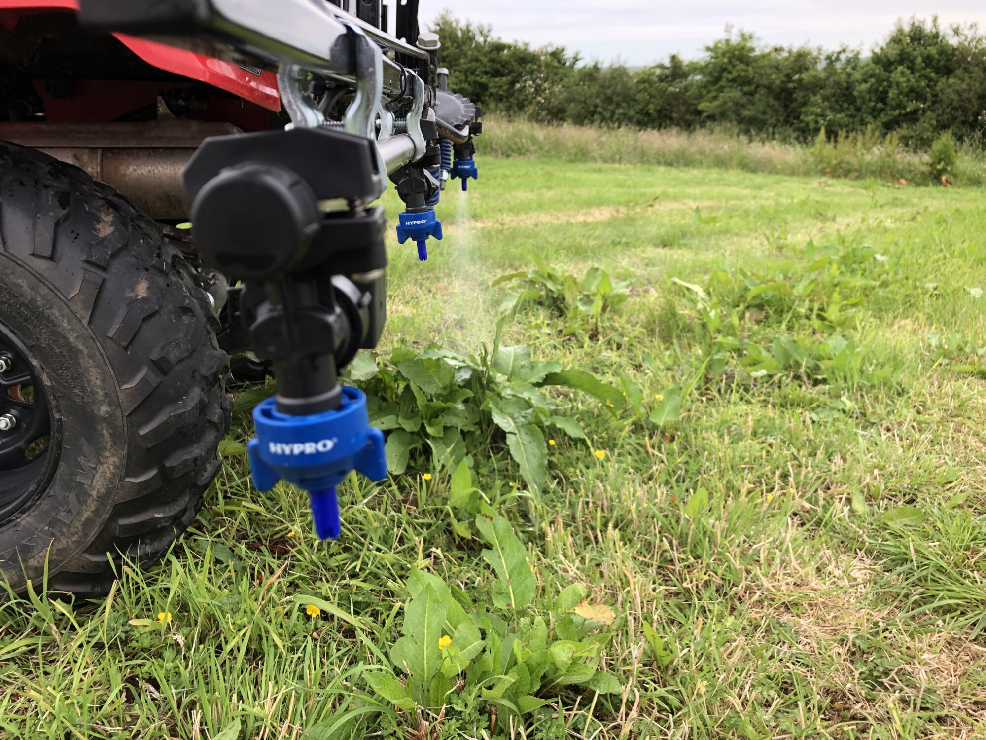 New technology in the fight against grassland weeds