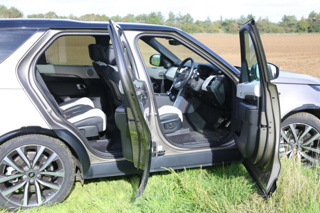 Land Rover interior 