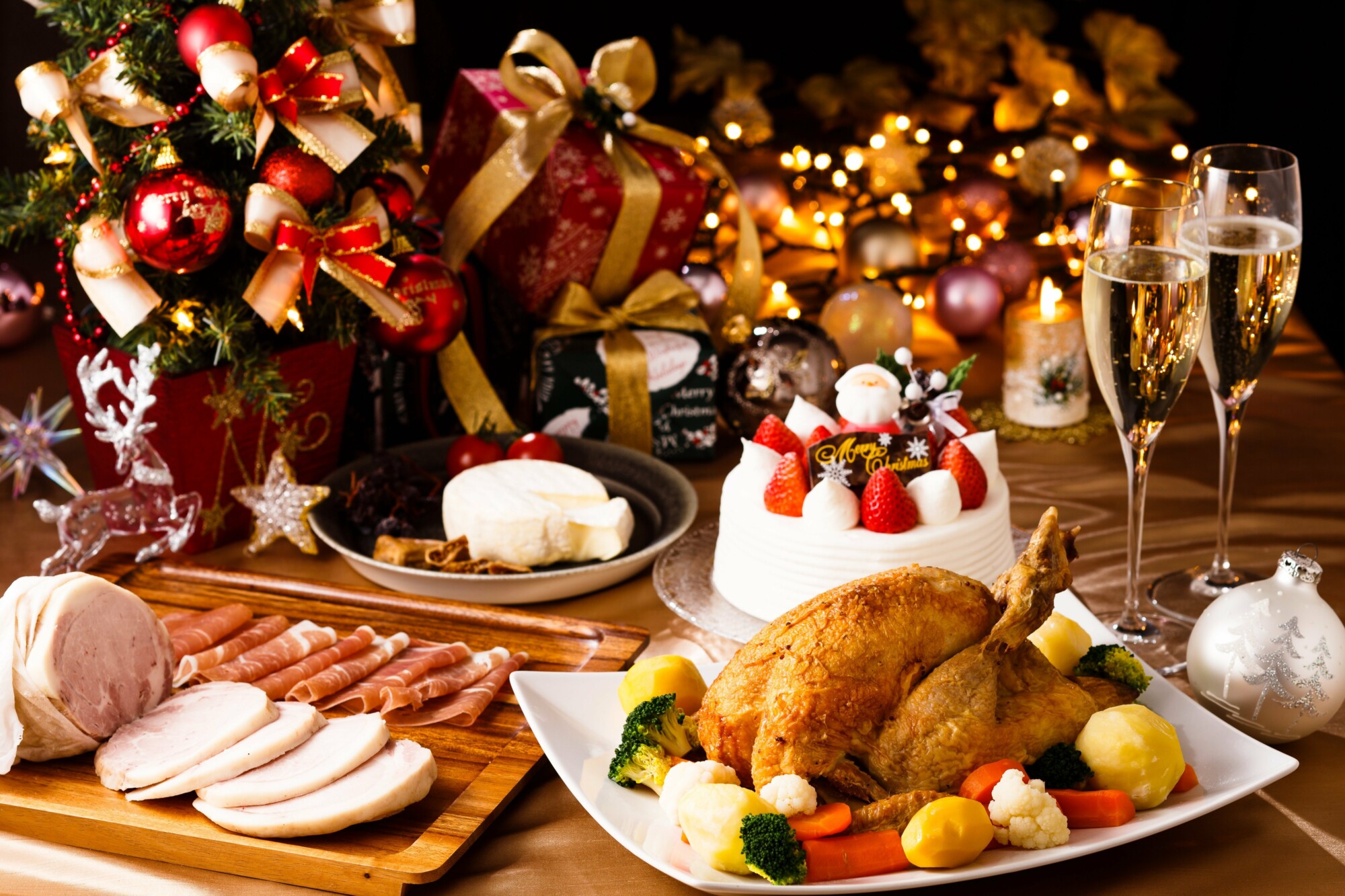 What farm produce will laden Christmas dinning tables? 
