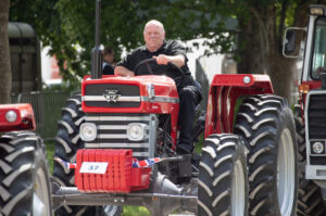 Vintage tractors at Bath & West Country Show June 2023