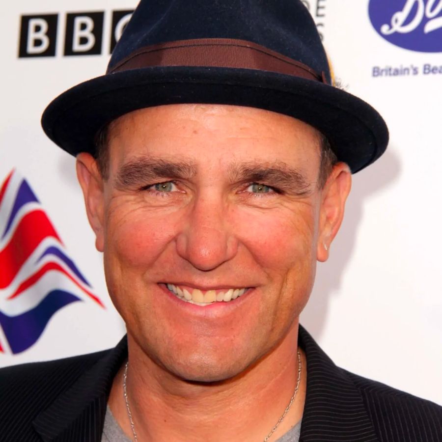 Vinnie Jones in hat