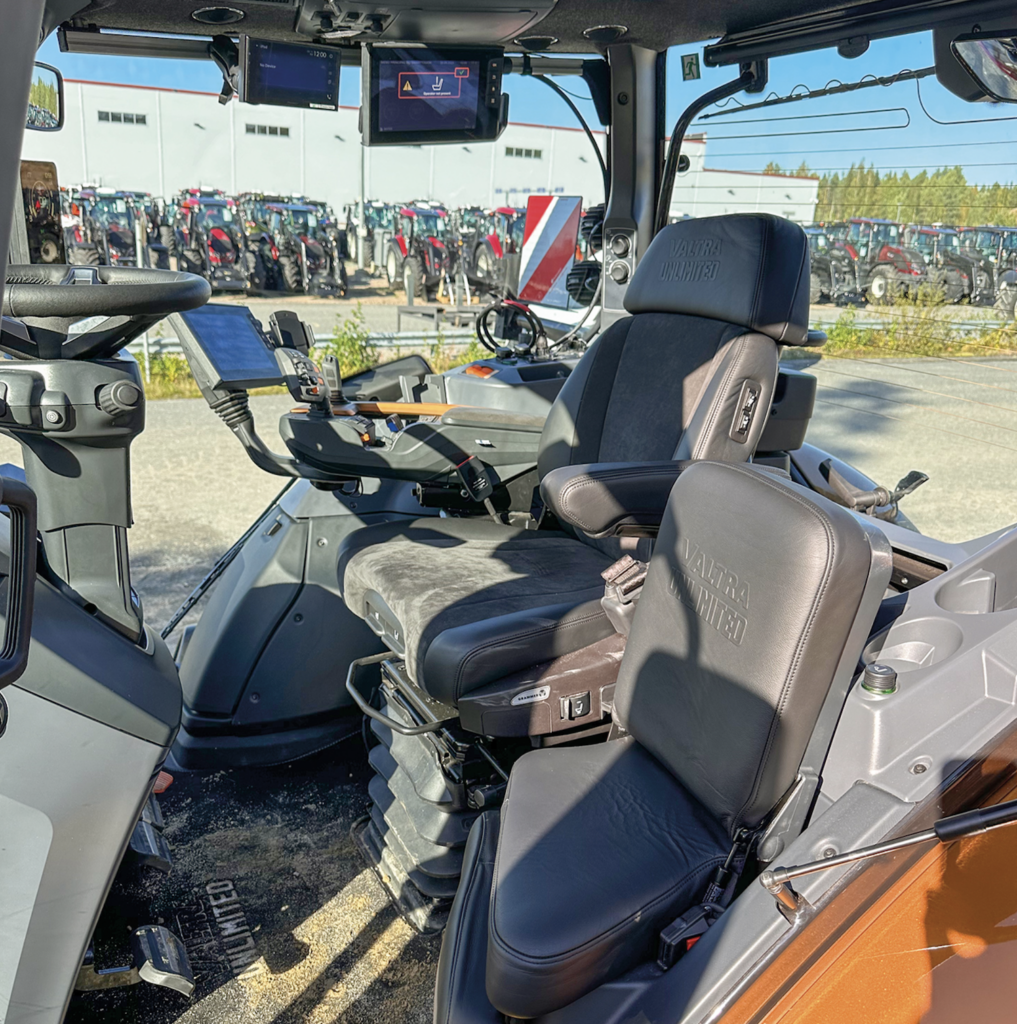 Cab of the Valtra S6-Series tractor