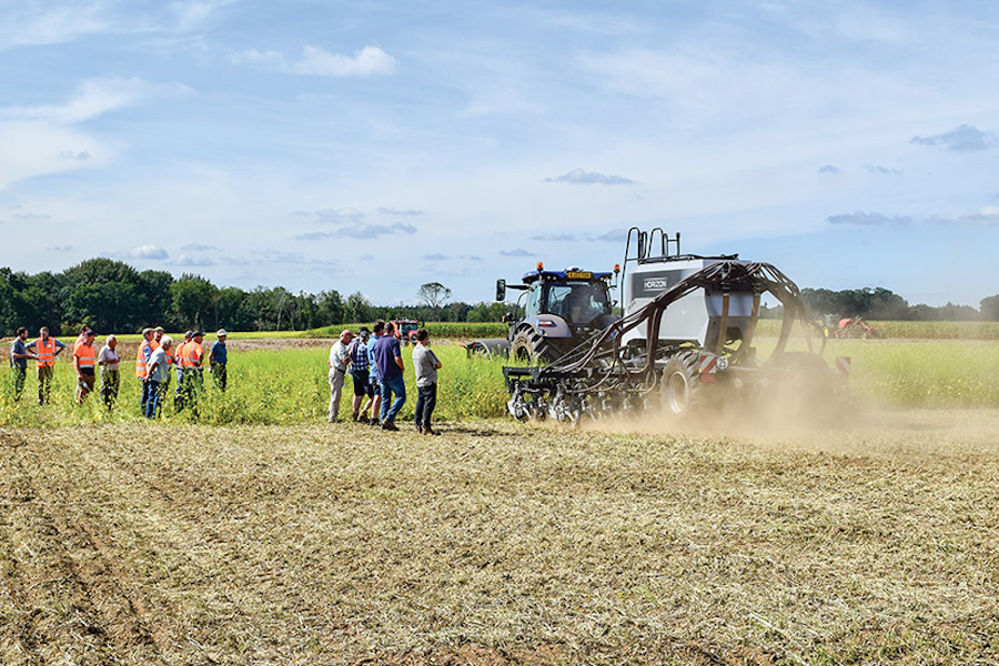 photo of a drill demonstration