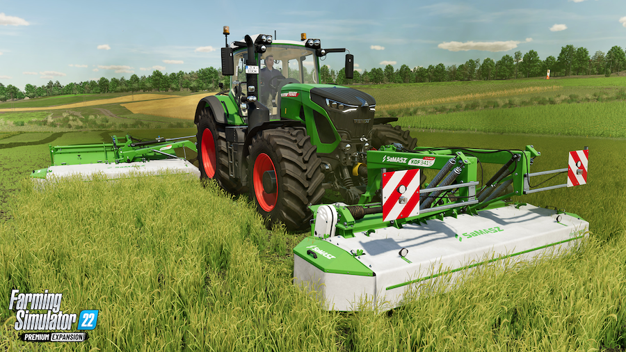 Screenshot of Farming Simulator 22.