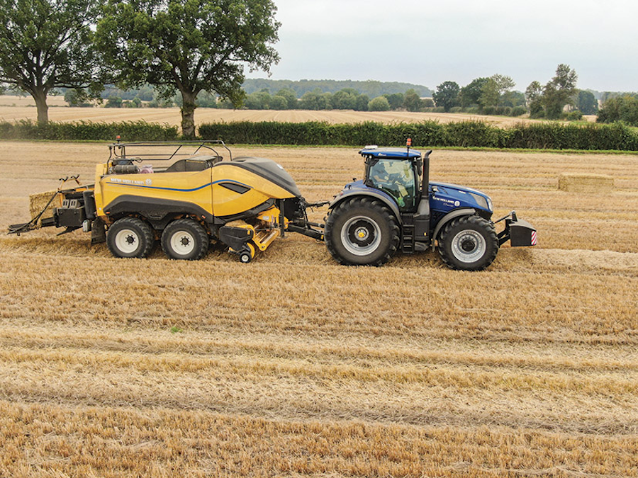 photo of New Holland tractor.