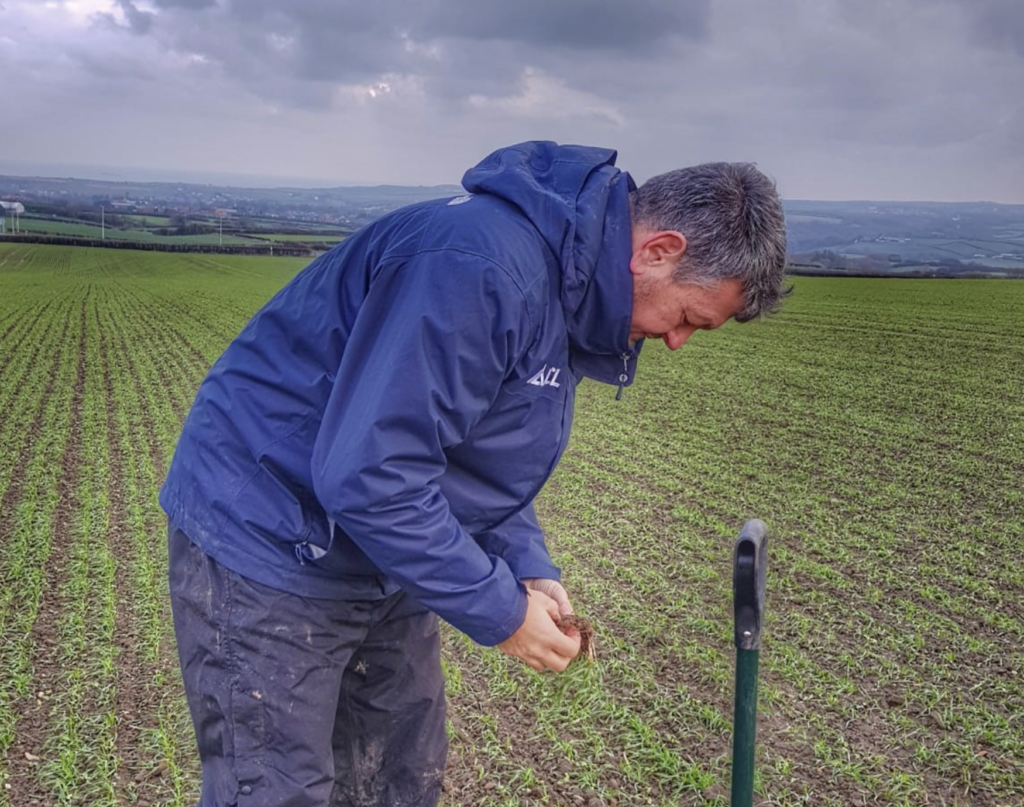 agronomist Scott Garnett