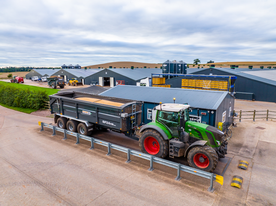 Richard Western trailer on LAMMA 2024 farm machinery article