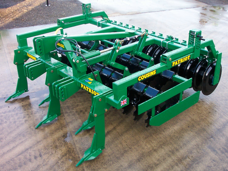 Cousins cultivator on farm machinery article