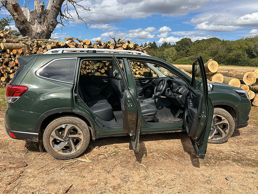 Subaru Forester review on farm vehicle article on farm machinery website