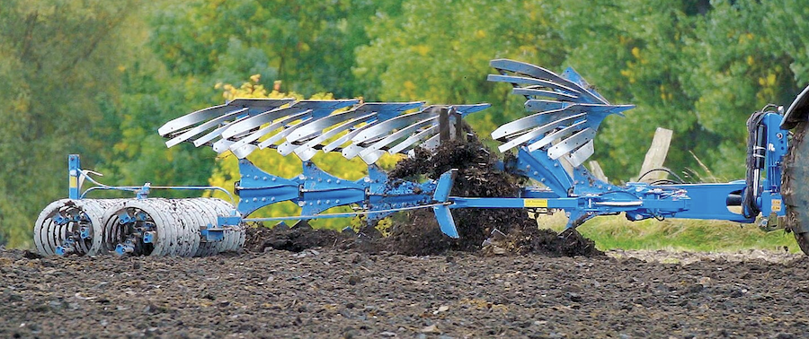 Lemken Juwel 8 plough on farm machinery article on farming website