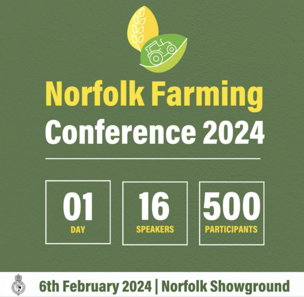 Norfolk Farming Conference Event on farm machinery website