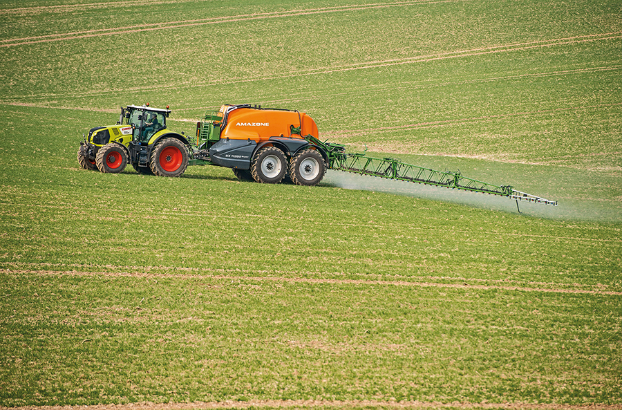 Amazone sprayer article on farm machinery website