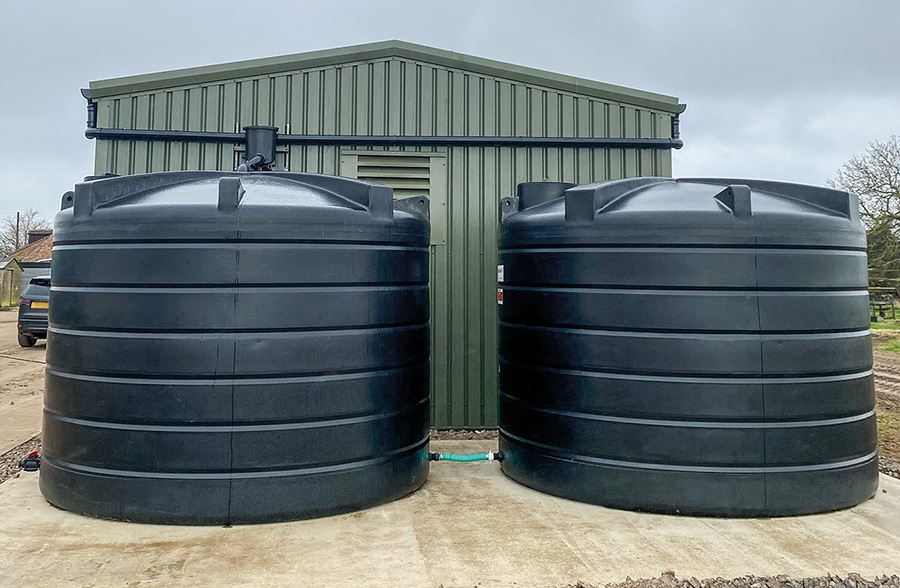 Enduramaxx rainwater harvesting and storage systems