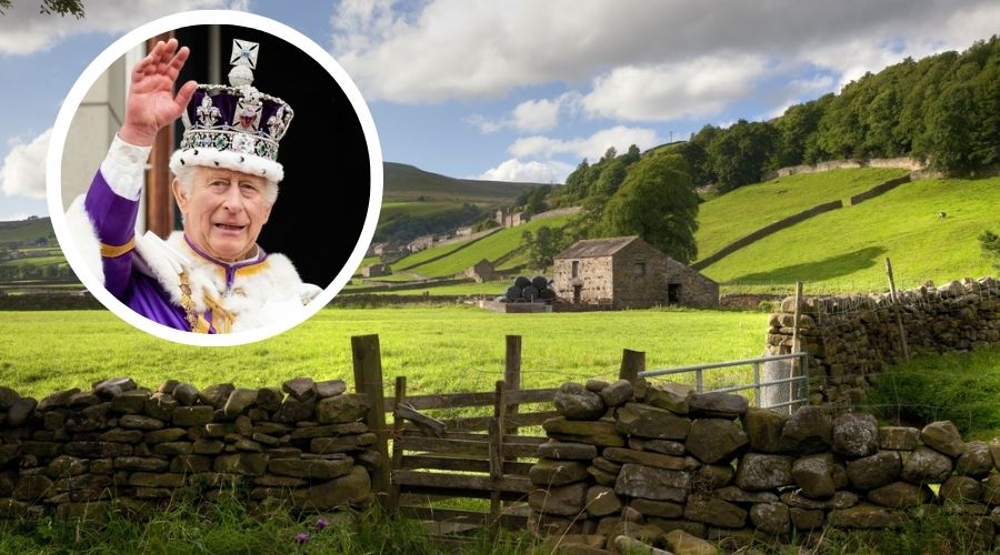 £450k will be given away by King's charity to help rural and farming projects 