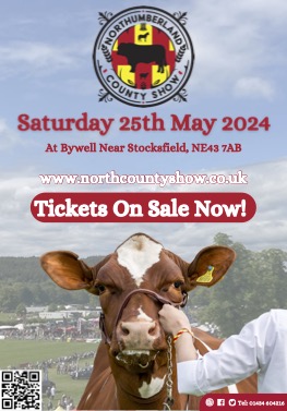 Northumberland County Show event on farm machinery website