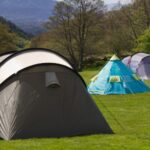 tents with rural Welsh background