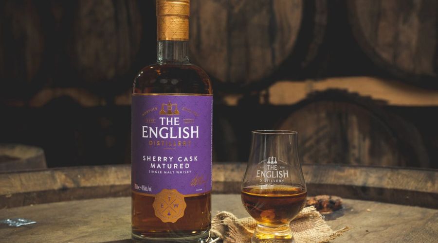 The English Sherry Cask whisky, produced by Breckland-based The English Distillery, was named best single malt at the World Whiskies Awards.