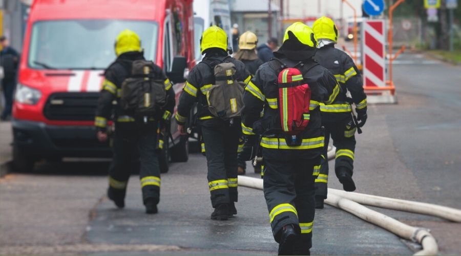 Huge blaze in Suffolk: 9,000 tonnes of straw caught fire