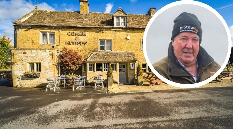 Star of Clarkson's Farm, Jeremy Clarkson, is probably considering purchasing a Cotswolds pub, Coach and Horses Inn in Gloucestershire. 