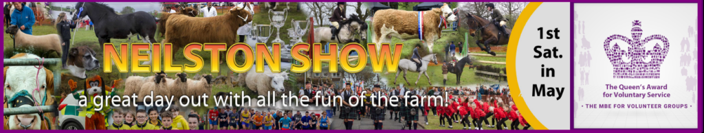 Neilston Show event on farm machinery website