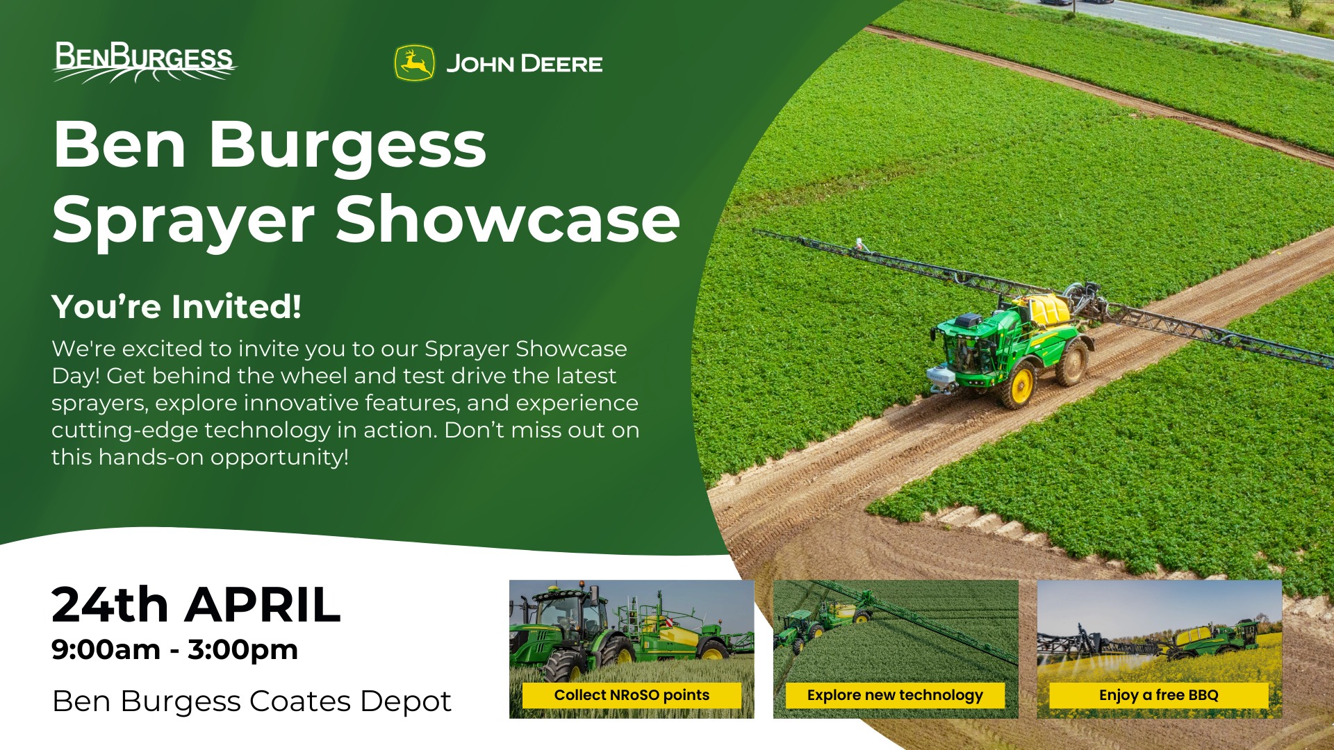 Ben Burgess Sprayer Showcase