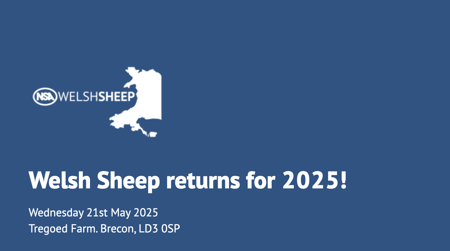 NSA Welsh Sheep 2025