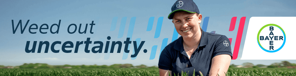 Bayer advert - Weed out uncertainty.