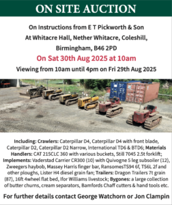 Brown & Co Auction - 4th Sept