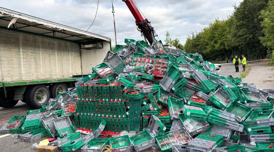 Mick Gould Commercials Ltd provided new details about the accident in which a tractor fell from a bridge near Wrotham on M20.