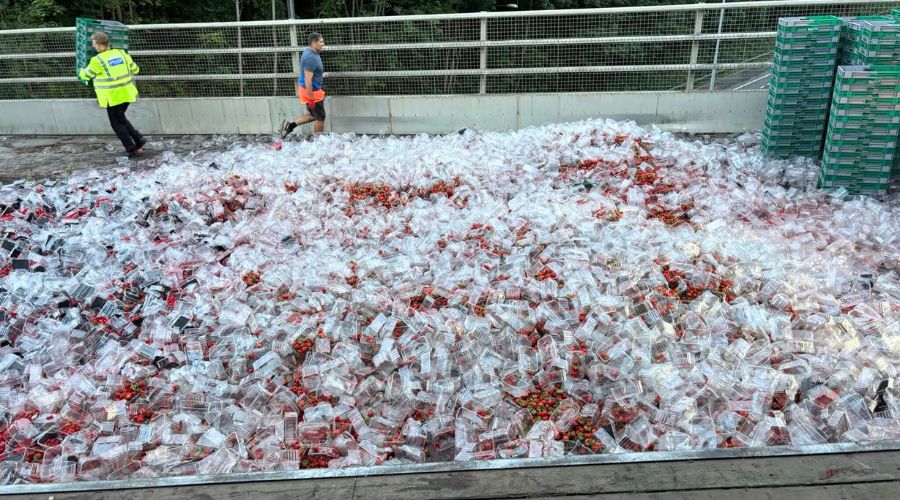 Mick Gould Commercials Ltd provided new details about the accident in which a tractor fell from a bridge near Wrotham on M20.