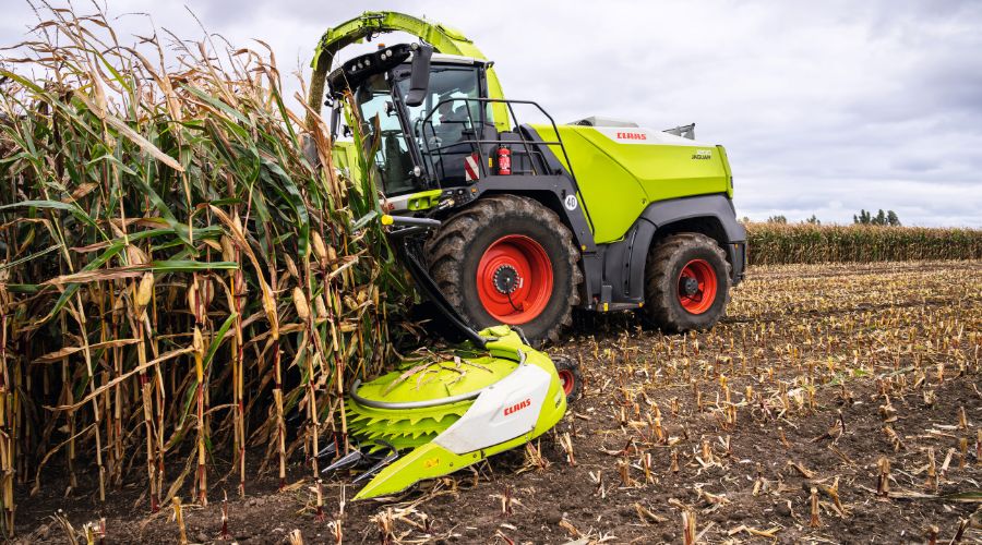 Claas launches new Jaguar 1000 series.