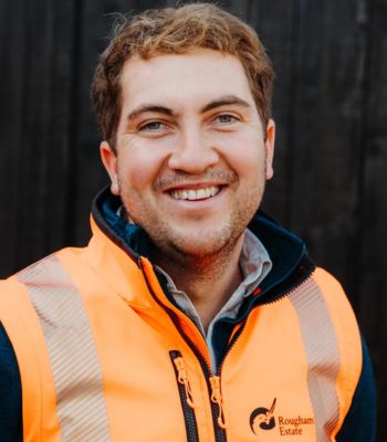 Matthew Carter, farm manager at Rougham Estate Farms.