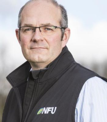 NFU president Tom Bradshaw 