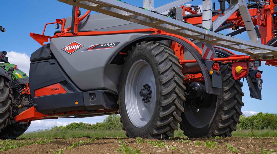Kuhn Farm Machinery has revealed the Karan high-capacity trailed sprayer range aimed at farmers and contractors.