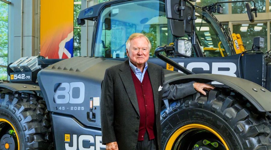 JCB recently celebrated its 80th anniversary, which also coincided with the company chairman’s 80th birthday.