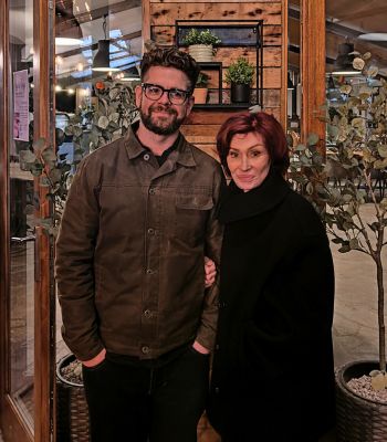 Ozzy Osbourne's wife Sharon and son Jack.