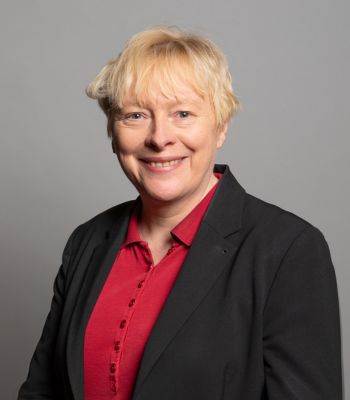 Minister for food security Dame Angela Eagle 