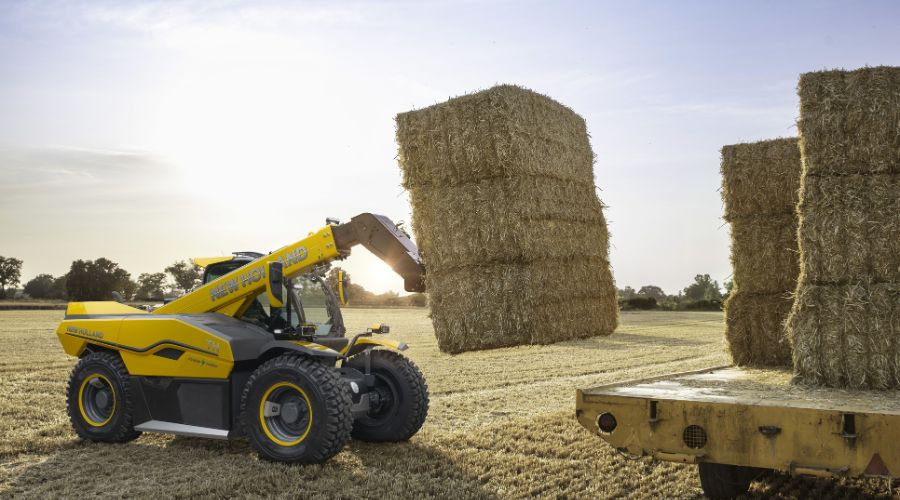 Hybrid prototype telehandler, photo by New Holland.