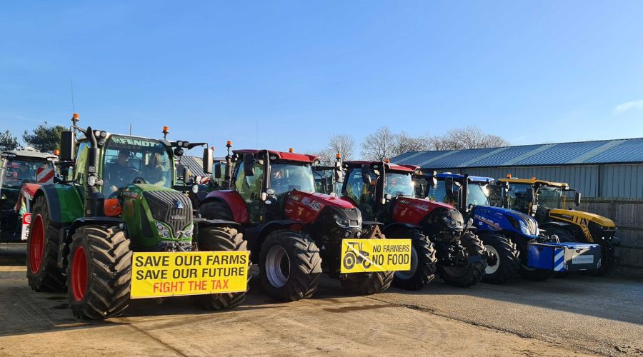 Farmers from across East Anglia will take part in a tractor run on the A14 as part of the nationwide Day of Unity.