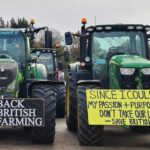 Around 100 tractors are taking part in Day of Unity in Suffolk, demonstrating farmers' dissatisfaction with changes to inheritance tax ahead Budget.