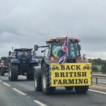 Farmers across the UK are staging go-slow protests today as part of Day of Unity to draw attention to the disastrous family farm tax.