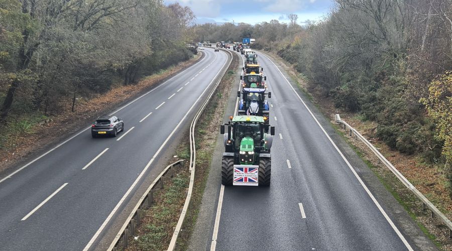 GALLERY: Suffolk farmers protest against changes to inheritance tax