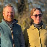 Longfields agricultural director, J Mark Whyman and accounts manager, Jill Girling.