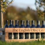 A Lincolnshire farm has completed the first harvest from what is believed to be the most northerly commercial olive grove in the world.  