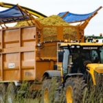 SF18HS Super Suffolk silage trailer on the Richard Western stand at LAMMA 2026 will feature a new double flip sheet development.