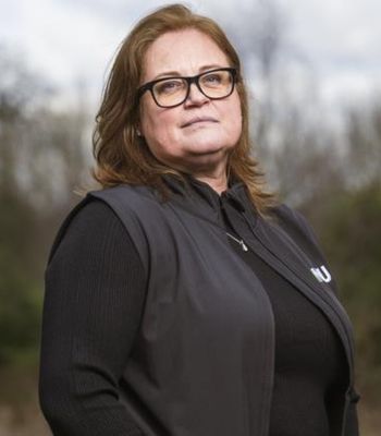 NFU vice president Rachel Hallos